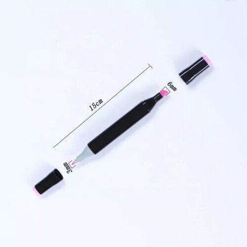 80 Colors Markers Graphic Drawing Painting Alcohol Art Dual Tip Sketch Pens Kit - Picture 9 of 9