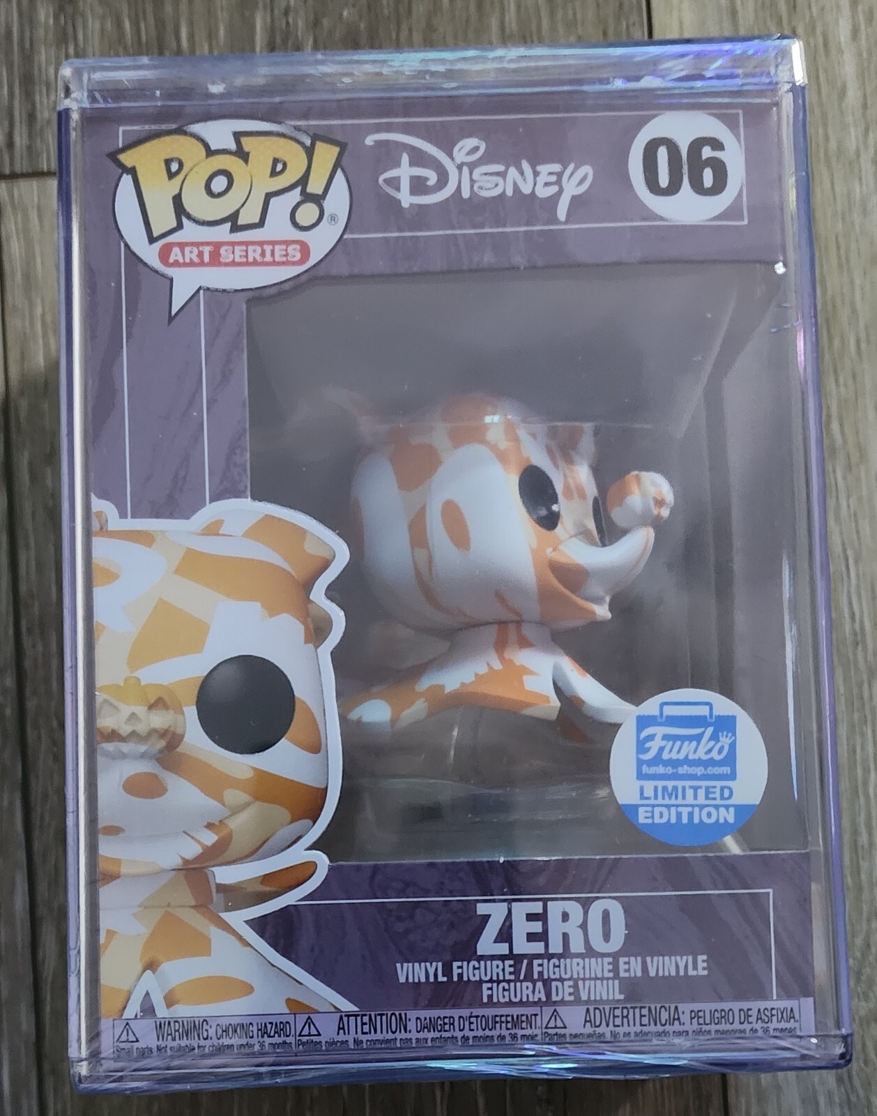 Sale Funko Pop! Art Series Zero #06 Nightmare Before Christmas - Sealed Hard Stack