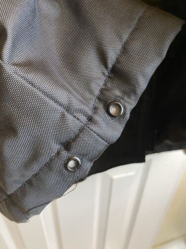 Guess Men's Black Retro Buckle 1981 T12825 Lined Jacket Black Size Medium READ - Picture 8 of 16