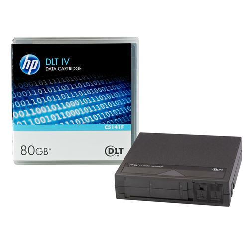 HP DLT IV 40/80GB Data Cartridge Backup Tape C5141F - Picture 1 of 1