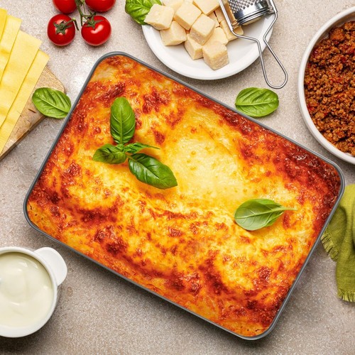 Lasagna Pan Deep, 16 x 11.5 x 3 Inch Rectangle Cake Pan Casserole Dishes for ... - Picture 5 of 6