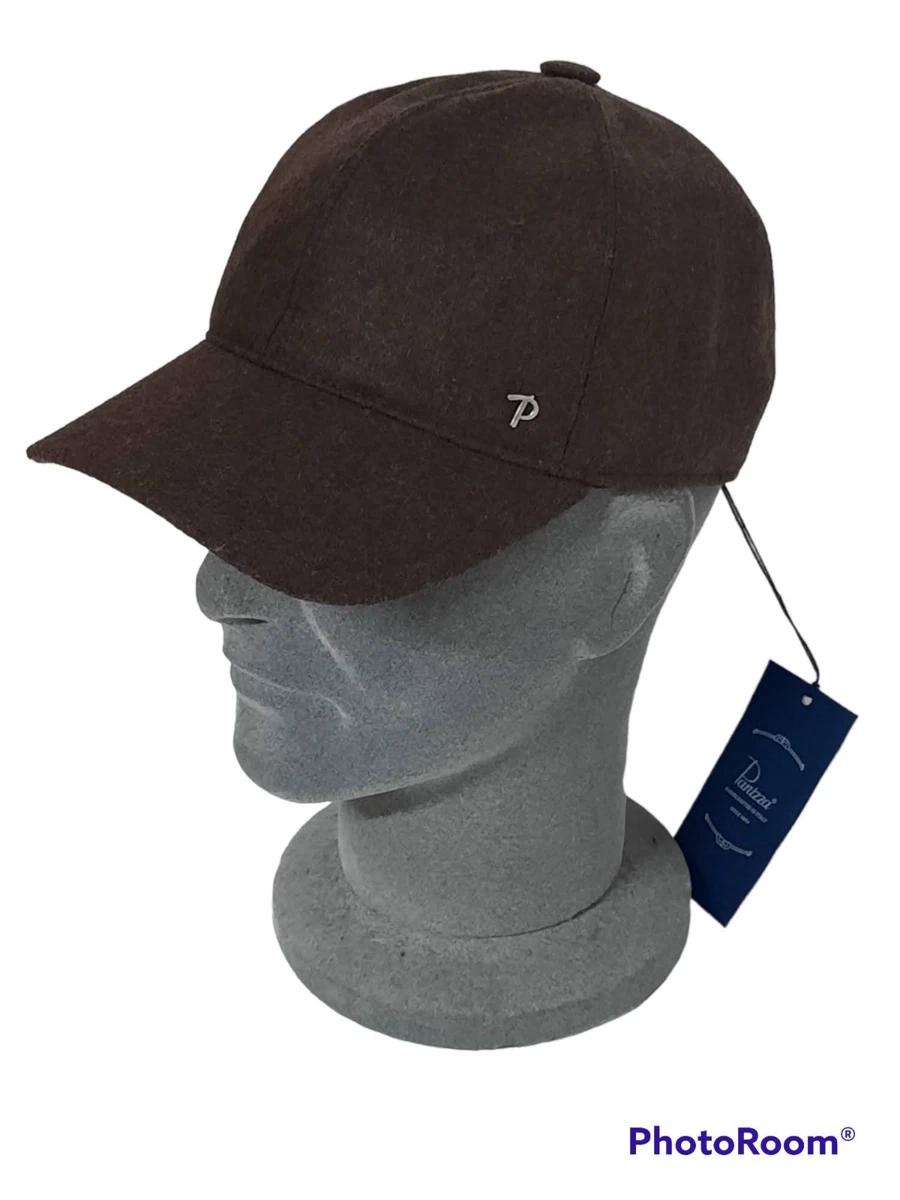 Cappellino Baseball Invernale Uomo In Lana – Regolabile Con Velcro, 54-61 Cm, 6 Spicchi, Colori Nero, Blu, Grigio