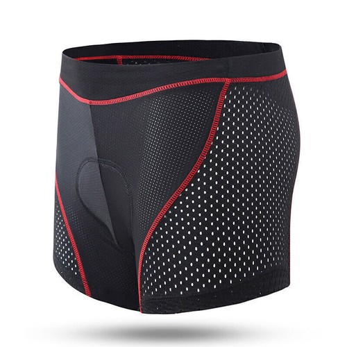 Mens Male Cycling Shorts Mountain Bike Bicycle Gel Padded Underwear Short Pants - Picture 16 of 21