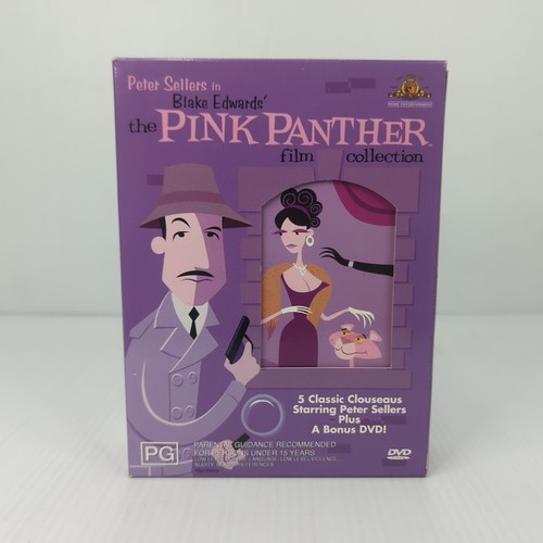 The Pink Panther Film Collection DVD 6 Disc Box Set Peter Sellers Region 4 PAL