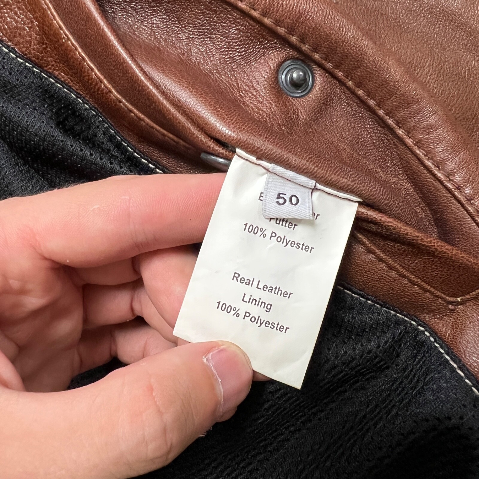 Strellson Brown Leather Jacket - image 7