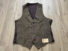 Vintage Personal Choice Wool Camel Hair Nylon Dress Vest