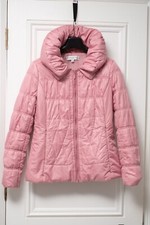 Edwina Ronay Candy Pink Cropped Puffer Jacket Size Small 8 10
