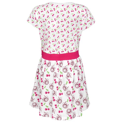 PAW PATROL A-Linien-Kleid Mädchen Kleid Kirschen Weiss - Bild 2 von 2
