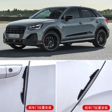 6pcs For Audi A6 Car Side Door Edge Mirror Guard Bumper Trim Protector Stickers