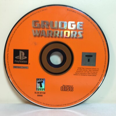 GRUDGE WARRIORS (2000) PS1 PlayStation Game - Take 2 **DISC ONLY**