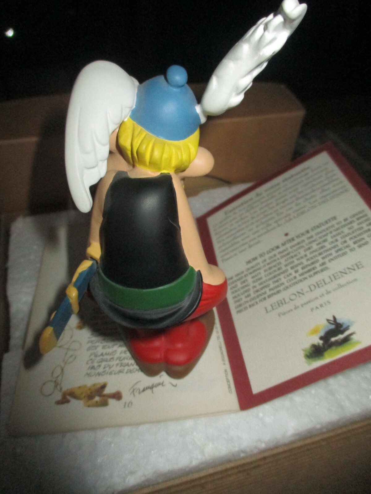 Leblon Delienne-Sculpture Astérix en colère-Coffret Leblon Delienne-Sculpture Astérix en colère-Coffret