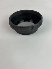 Vivitar 62mm Lens Rubber Hood Shade Double Threaded For Telephoto Zoom