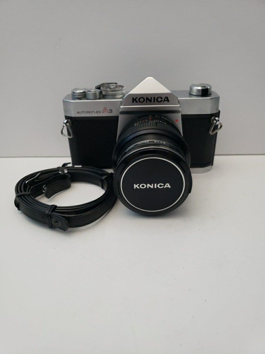 KONICA AUTOREFLEX T3 ＋　AR HEXANON 50F1.7 Konica T3 Autoreflex & Hexanon AR 50mm F1.7 Working Tested