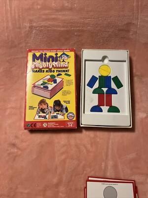 Leisure Learning Products 2009 Mini Mighty Mind Children Puzzles Complete Shapes