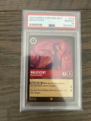 Disney Lorcana マレフィセントPSA10 s-l400.jpg
