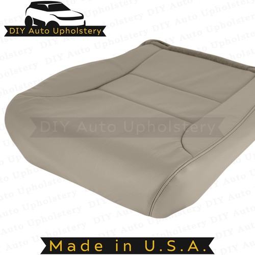 2005-2010 For Honda Odyssey Driver Bottom Leather Seat Cover Tan - Picture 5 of 8
