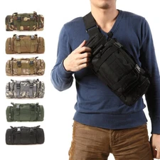 Tactical Assault Gear Sling Bag MOLLE Waist Range Bag Camera Shoulder Backpack