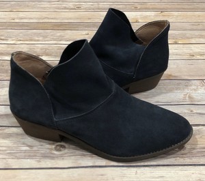 bota couro azul marinho