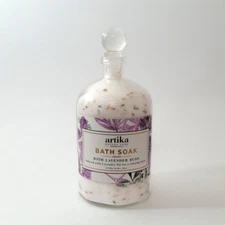 Artika Modern Home Essentials Bath Soak with Lavender Buds & Oils Relaxing 25 oz