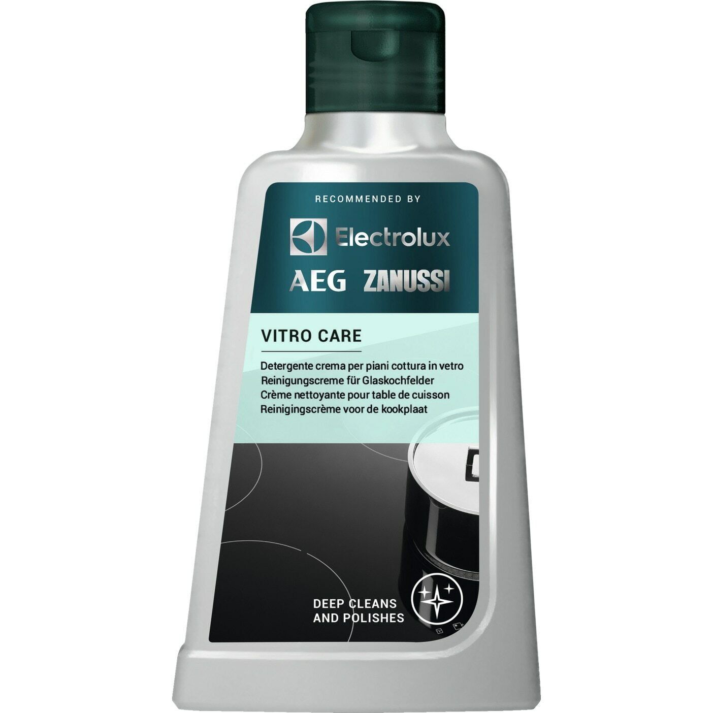 Detergente per piani cottura in vetroceramica e induzione vitro care Electrolux