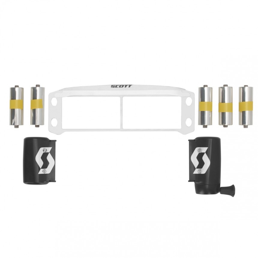 Scott Prospect / fury WFS Roll Off system 50 mm Canister set Motocross - Black