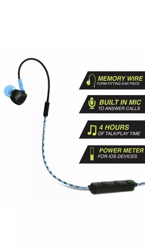 Aduro Amplify SBN90 Wireless In-Ear Bluetooth Sport Stereo Headset w/Memory Wire - Picture 3 of 5