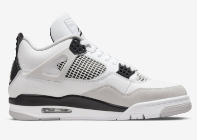 Nike Air Jordan Retro 4 IV Military Black White Neutral Grey