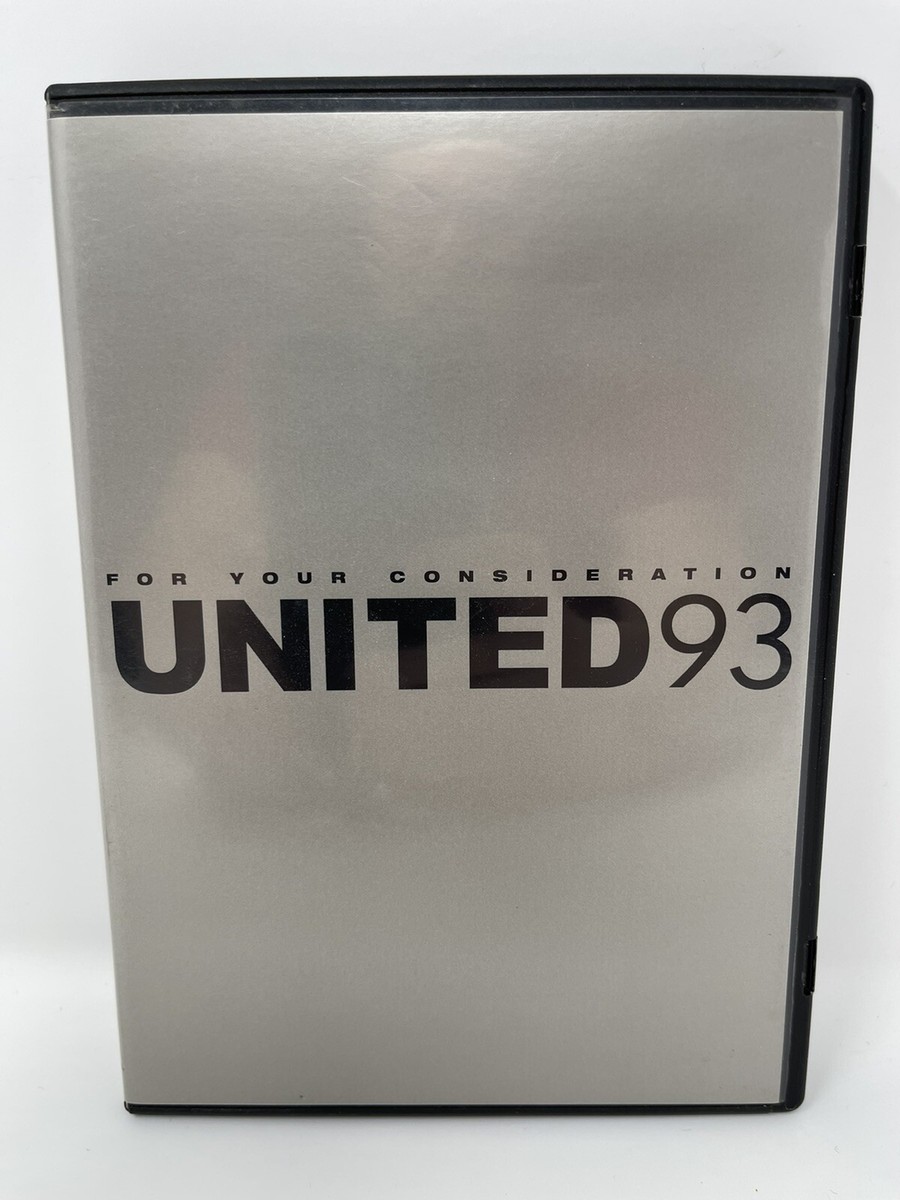 ミュージック DVD UNITED 93 For Your Consideration Documentary DVD 2Discs PROMO