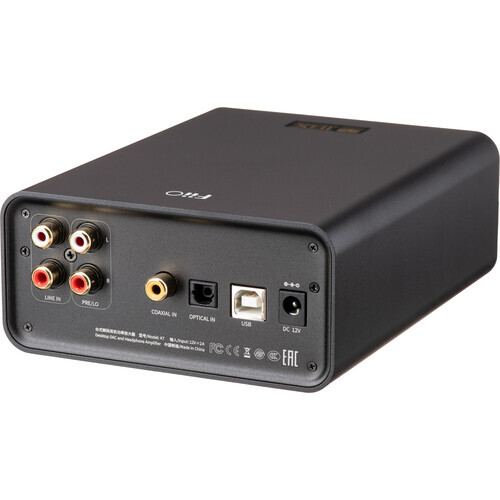 FiiO K7 Hi-Res Balanced/Phono Desktop DAC and Amplifier - Picture 6 of 6