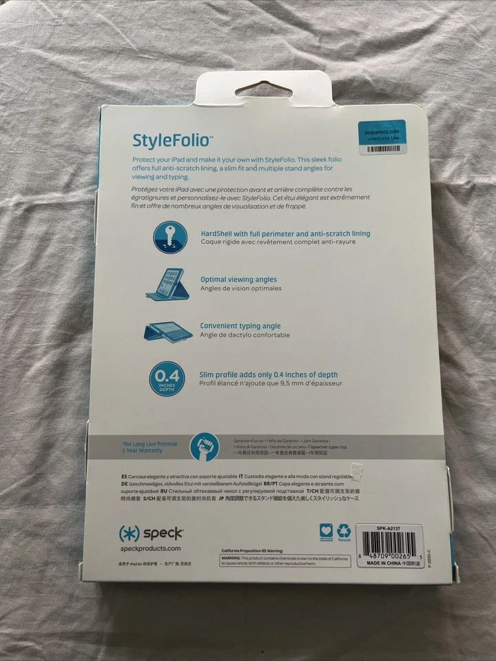 Чехол и подставка Speck StyleFolio для всех IPAD Air - Изображение 2 из 4