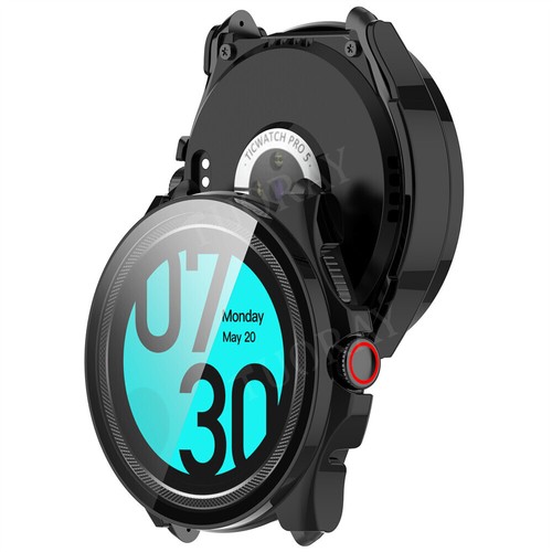 Zamiennik dla Ticwatch Pro 5 Enduro Watch Bumper TPU / PC Protector Case Cover - Zdjęcie 31 z 105