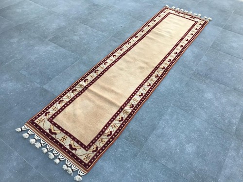 Turkish Antique rug Bohemian Area rug Oushak rug Vintage Rug Handmade Wool rug - Picture 10 of 12