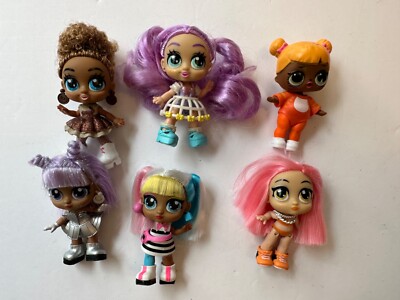 Lot of 6 Itty Bitty Pretties Teacup Dolls Zuru (Dolls Only) Pretty