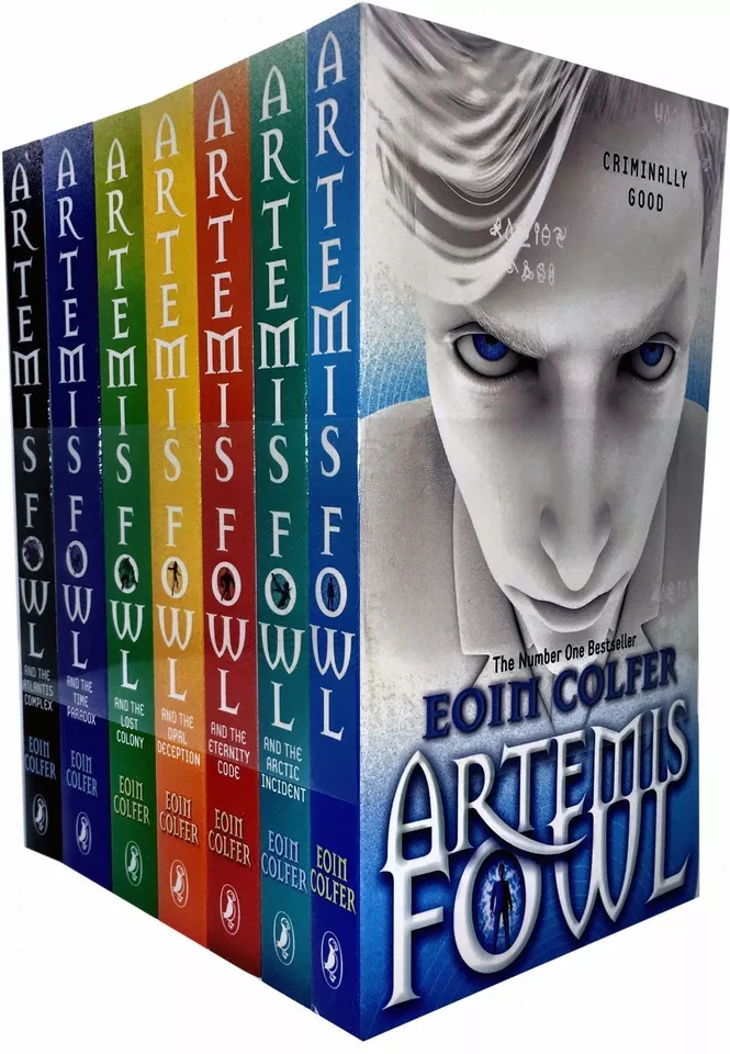 Artemis Fowl Collection Eoin Colfer 7 Books Set Artemis Fowl,Lost Colony,Eternit