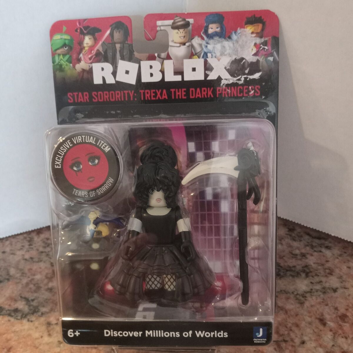 Roblox Tears of Sorrow Face Code and Star Sorority Trexa The Dark Princess