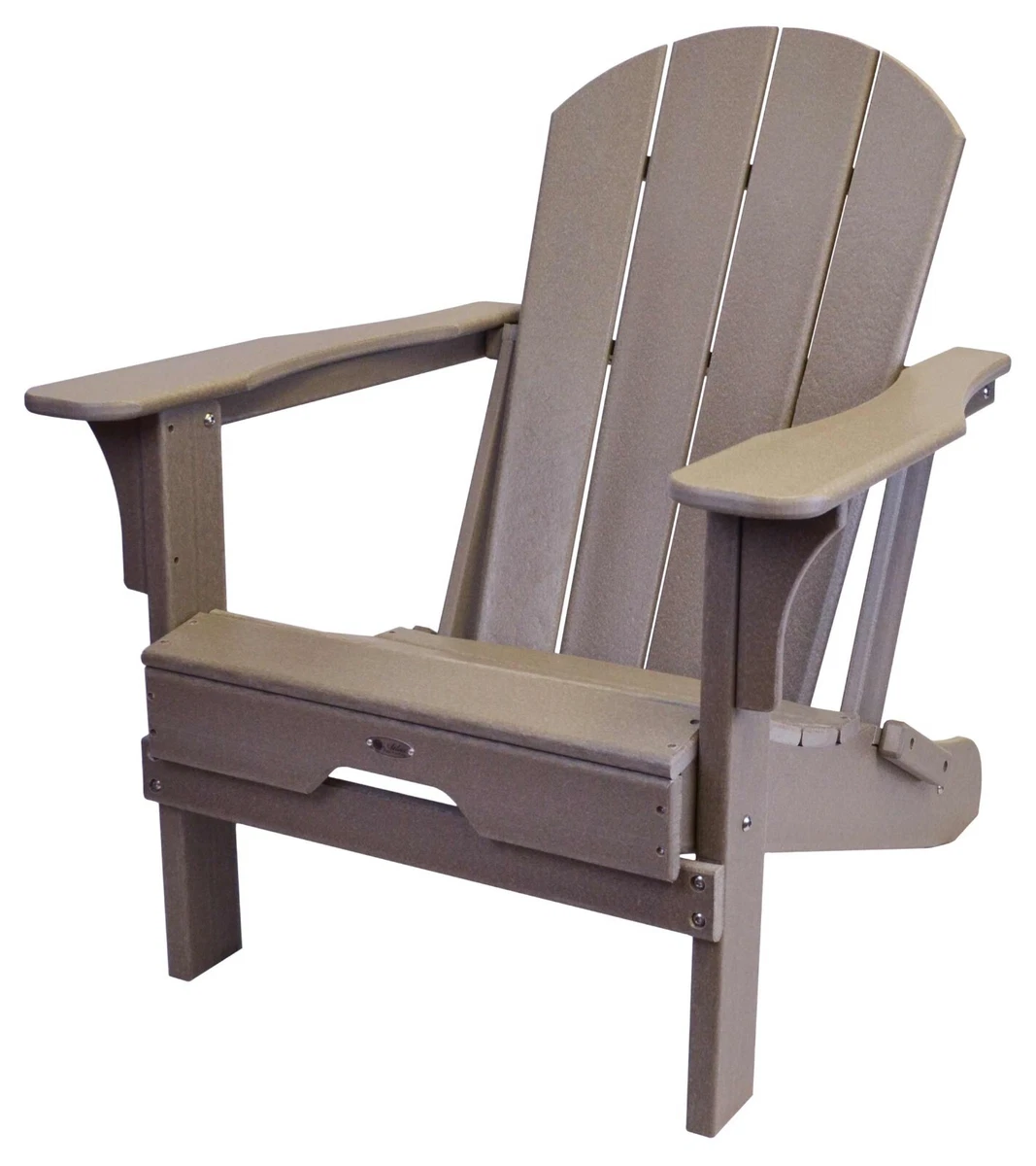 Atlas Patio Furniture Surf City Resin Adirondack Folding Chair