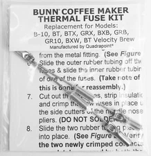 Replacement Thermal Fuse Harness Compatible With Bunn Coffee Maker Models B10 Gr