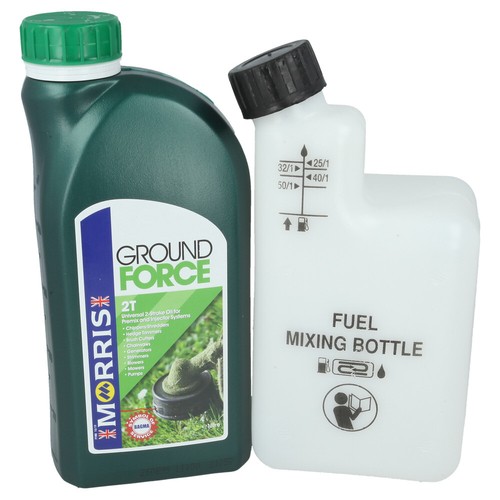 1 Litre Of 2 Stroke Oil & Fuel Petrol Mixing Bottle Suitable For STIHL Chainsaw - Picture 4 of 18