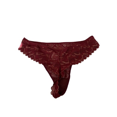 Damen Etam Tabby Übergröße Tango, Tanga, Höschen, 2XL weinrot - Bild 2 von 8