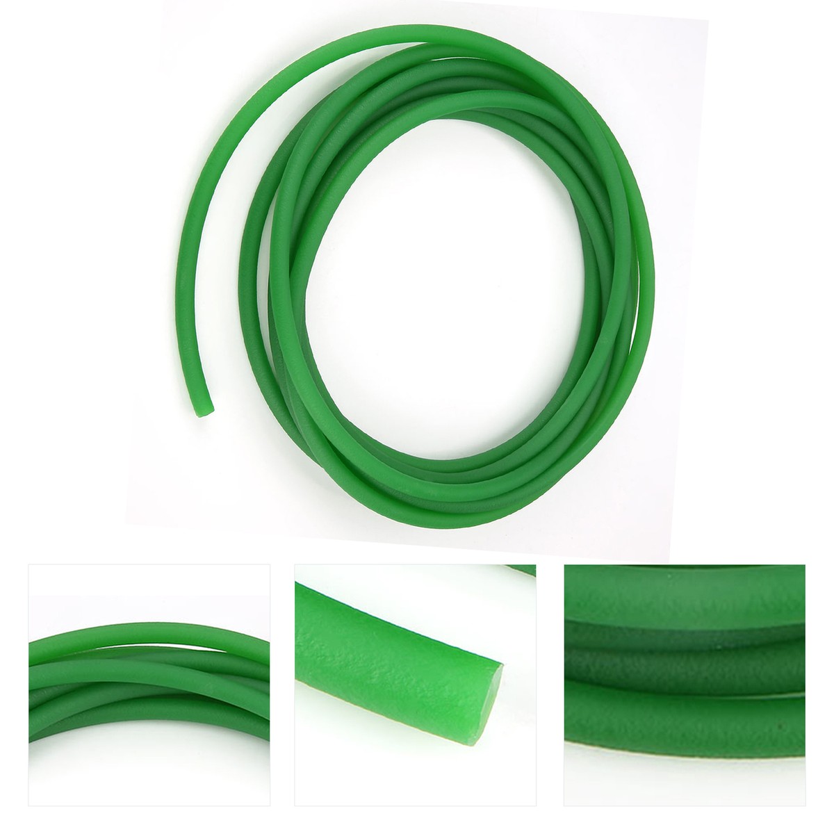 Courroie Ronde Polyuréthane 5mm Diamètre – 5 Mètres Longueur, Surface Lisse PU Uréthane, Transmission Machines Emballage Textile Impression