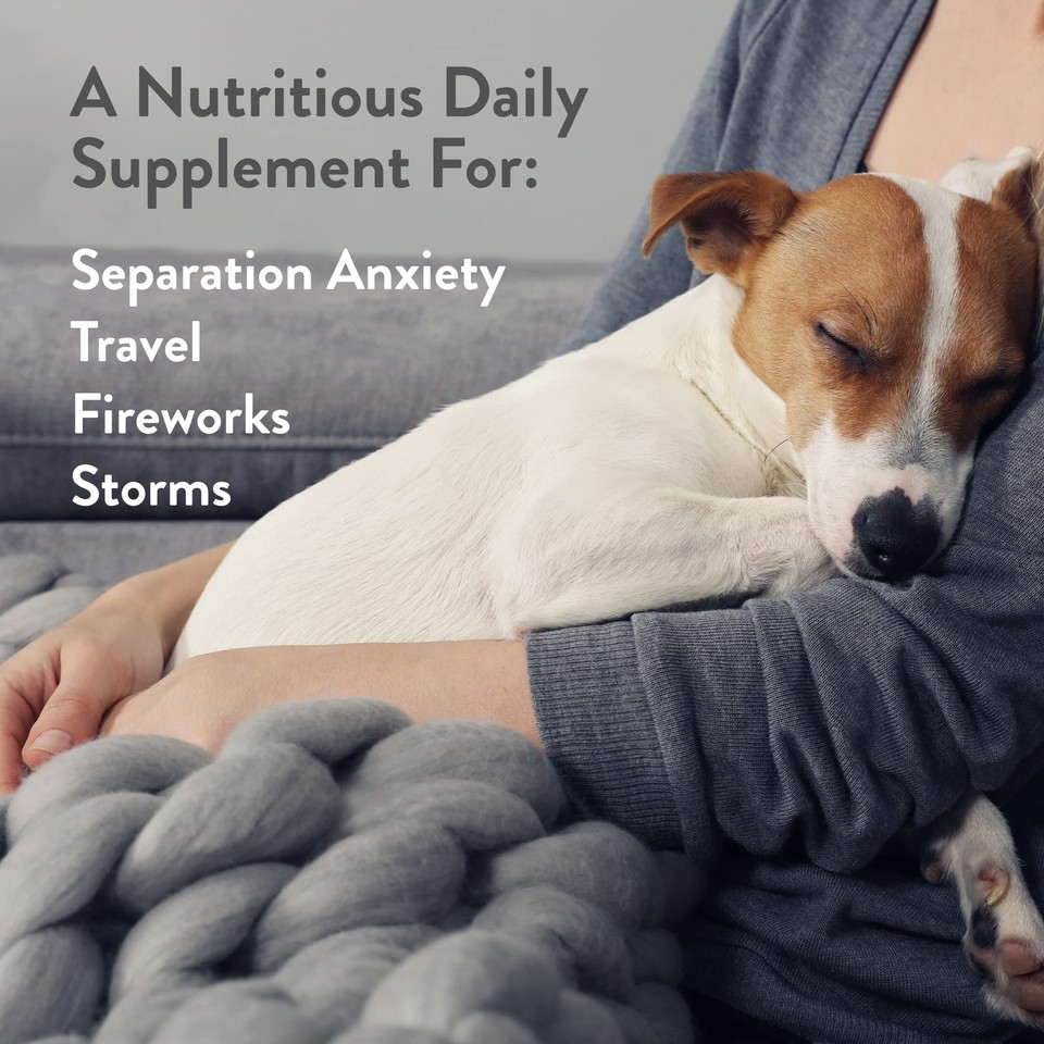 Relax Calming Chews for Dogs Dog Anxiety Relief, Dog Calming Treats