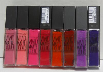 2 Maybelline Vivid Matte Liquid Lipstick  (Choose Your Color)
