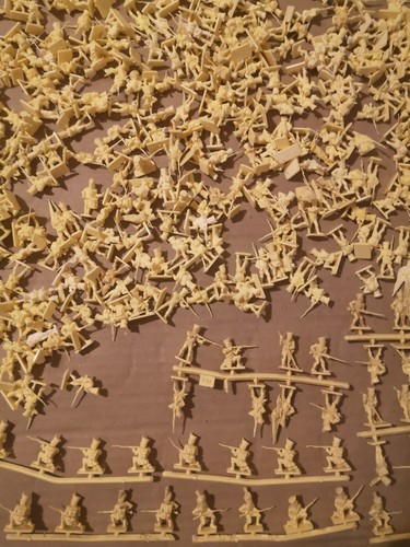 1/72, 20 mm napoleónica infantería francesa plástico blando (¿Airfix?) Más de 500g - Imagen 8 de 13