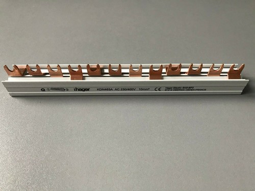 Hager KDN363F / KDN363A 463D 450D , Phasenschienen für Fi + 8 LS / 12 TE wählbar - Bild 5 von 10