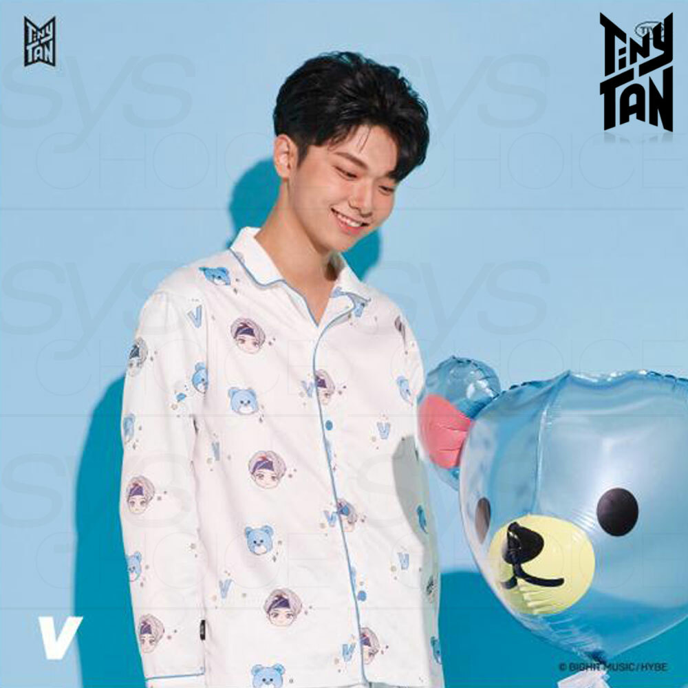 BTS TinyTAN Official Authentic Goods BIG Face Pajamas Tracking Number
