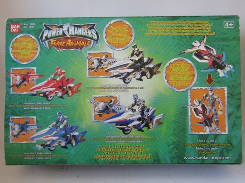 Power Rangers Wild Force - Red Wild Force Rider (Bandai) EUR Version - New - Imagen 5 de 9