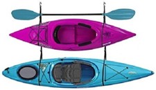 2-Correas de Almacenamiento de Kayak Garaje Canoa Tabla de Surf Ganchos de Pared Colgantes 2 Pares