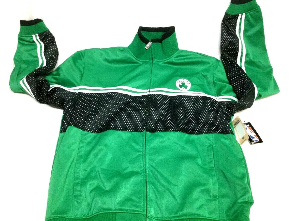 boston celtics warm up jacket