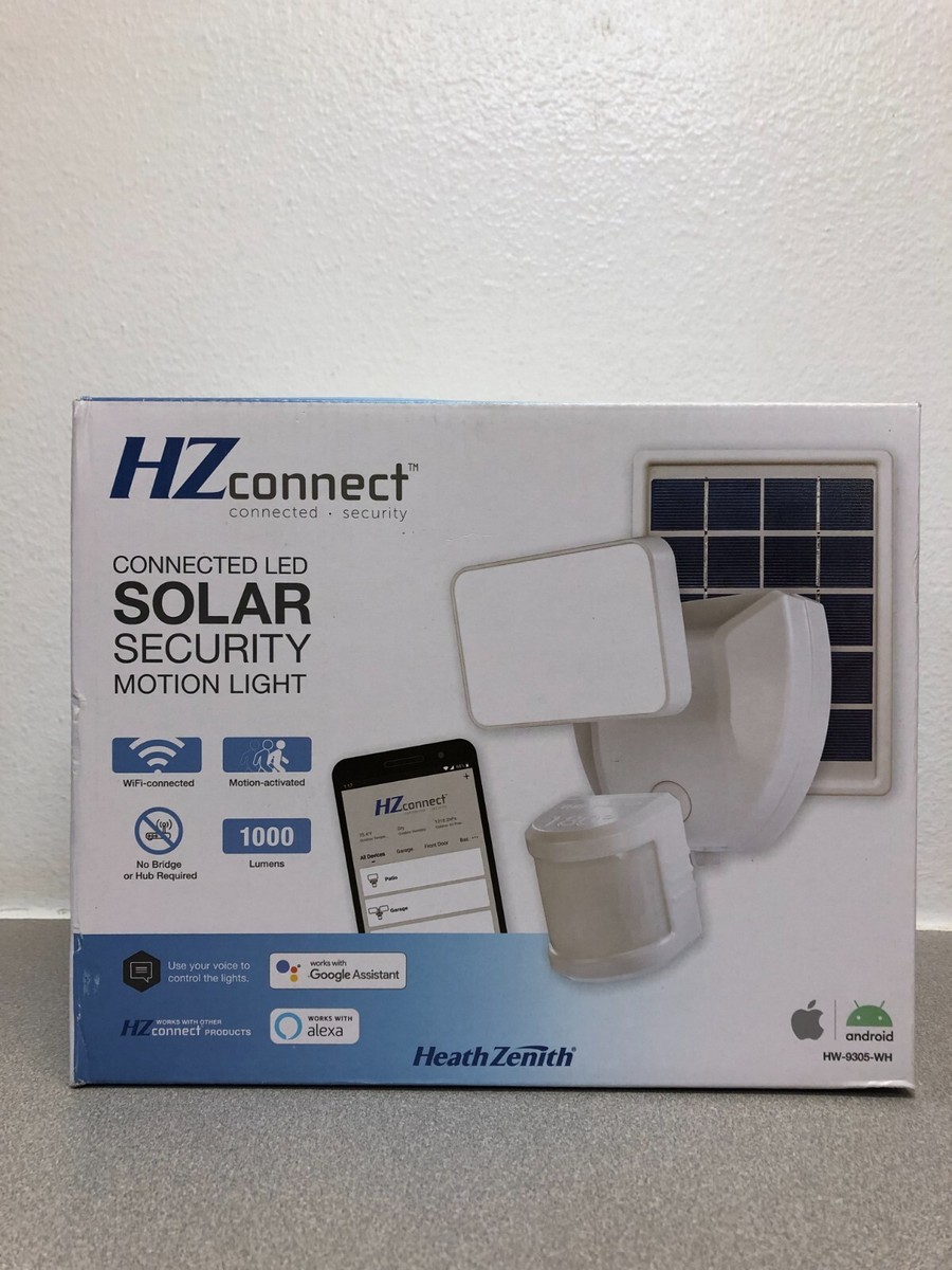Heath Zenith 180-Degree 1000-Lumen Black Solar Integrated LED Motion-Activated Flood Light Heath Zenith 180-Degree 1000-Lumen Black Solar Integrated LED Motion-Activated Flood Light