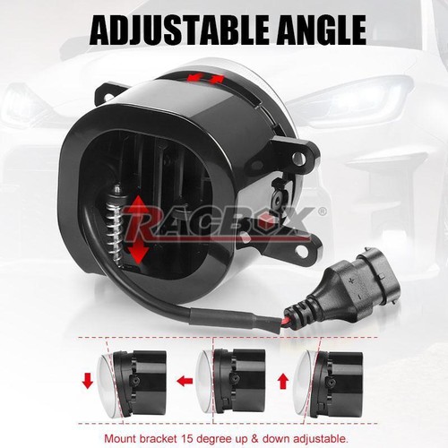 Pair Front LED Fog Lights Kit for Toyota Yaris Camry Corolla Sienna 4Runner RAV4 - Bild 5 von 12